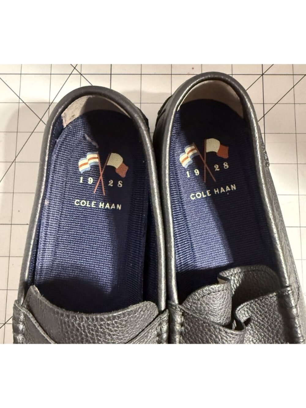Cole Haan Nantucket Penny Loafers Black Leather Men's Size 9M NWOB C27785 - Picture 5 of 8
